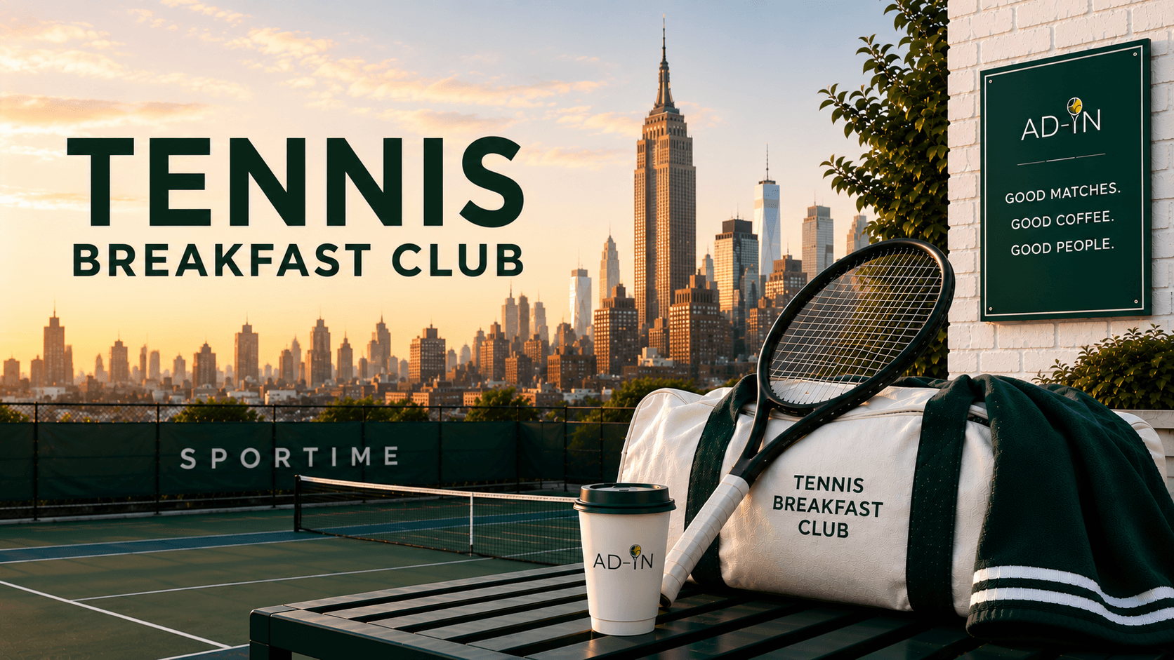 Tennis Breakfast Club - NEW!