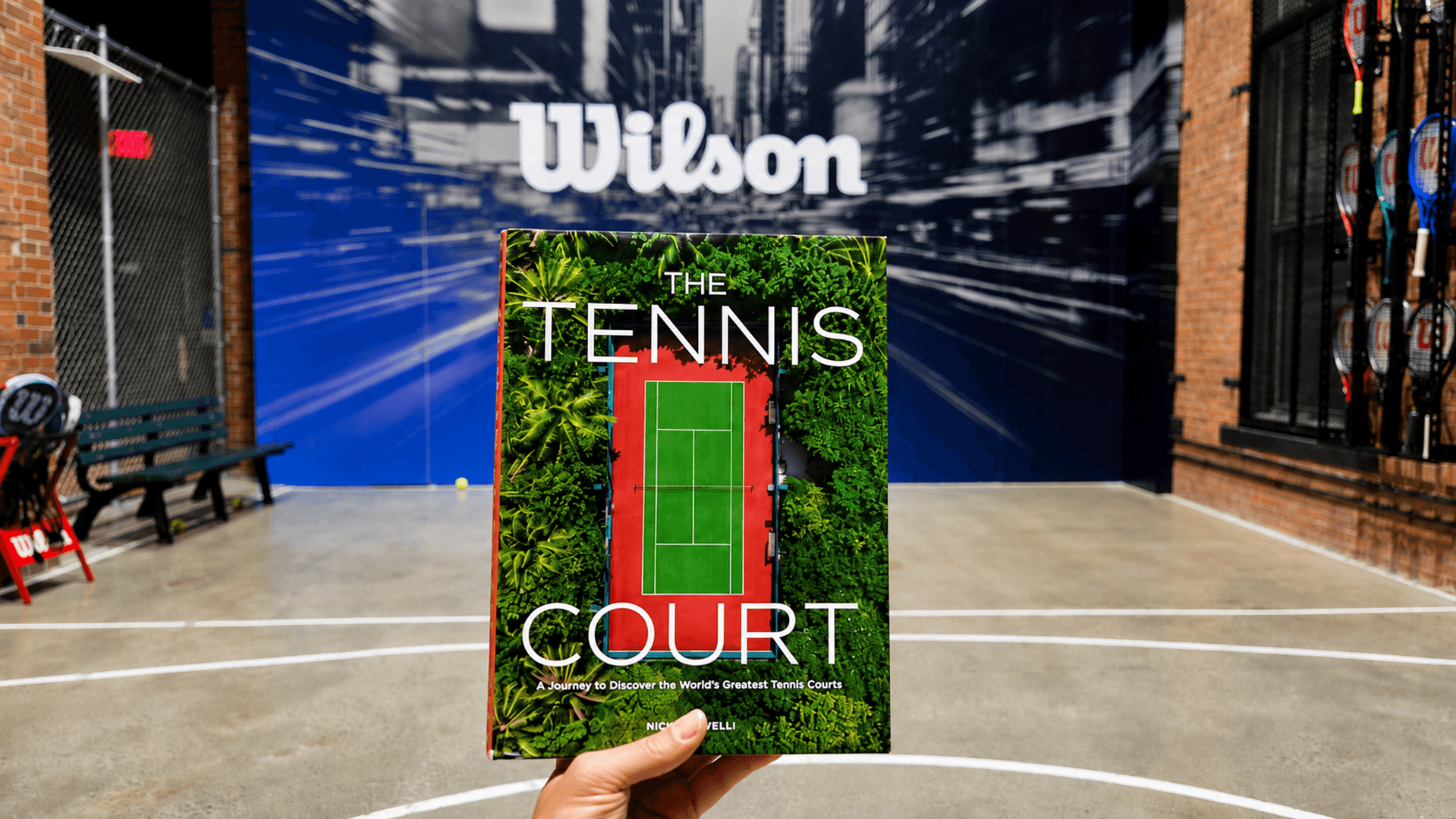 Meet the Author of The Tennis Court @ the Wilson Flagship Store