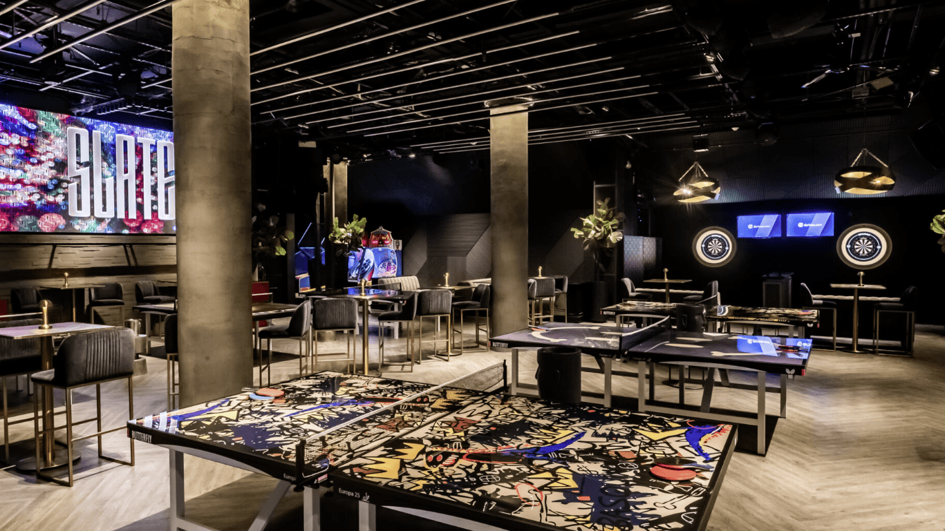 Social Mixer - Tennis Meets Ping Pong & Games